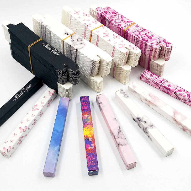 50 stück Leere Eyeliner Kasten Twist Stift Verpackung Boxen Häutchen Öl Stift Diy Verpackung Machen-hoch Sonde Verpackung Kosmetik lagerung
