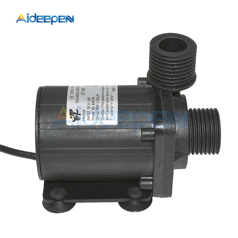 DC 12V 24V 800L/H 5m 22W Solar Brushless Motor Water Circulation Water Pump Submersibles Water Pumps Centrifugal Pump