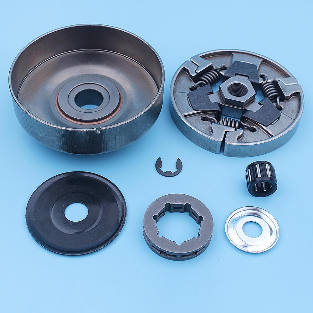3/8"-7 Clutch Drum Rim Sprocket Kit For Stihl MS660 066 064 MS640 MS661 MS 660 640 Chainsaw Replacement Spare Parts