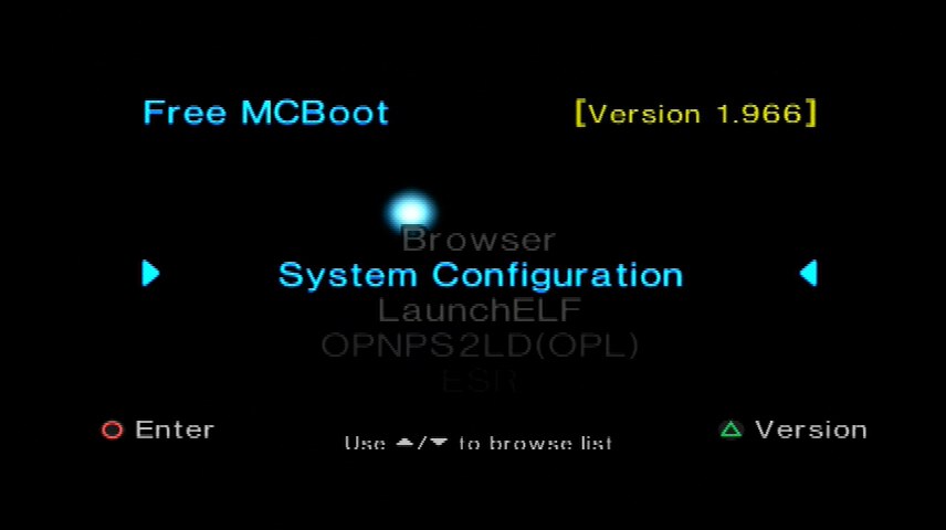 Bitfunx Fmcb V1.966 darmowe Mcboot dla Playstation2 PS2 8Mb/16Mb/32Mb/64Mb