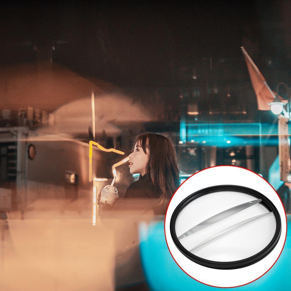 Filtro obiettivo fotocamera diottrie diviso 77mm 82mm 72mm 67mm variabile 58mm prisma accessorio fotocamera 62mm 52mm filtro fotografia Rot P3q1