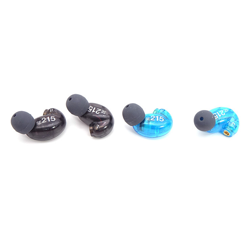 1 par hi -fi 7mm in-ear-hörlurar ljudisolerande hörlurar stereohörlurar med brusreducering för  se215 se535