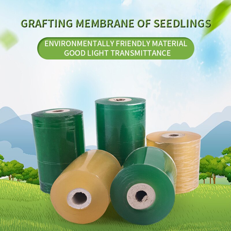 2/2.5/3/4/5/6/7/8/9/10cm Stretchable Self-adhesive Grafting Tape, Flowers And Fruit Tree Grafting Tape For Garden 1pc