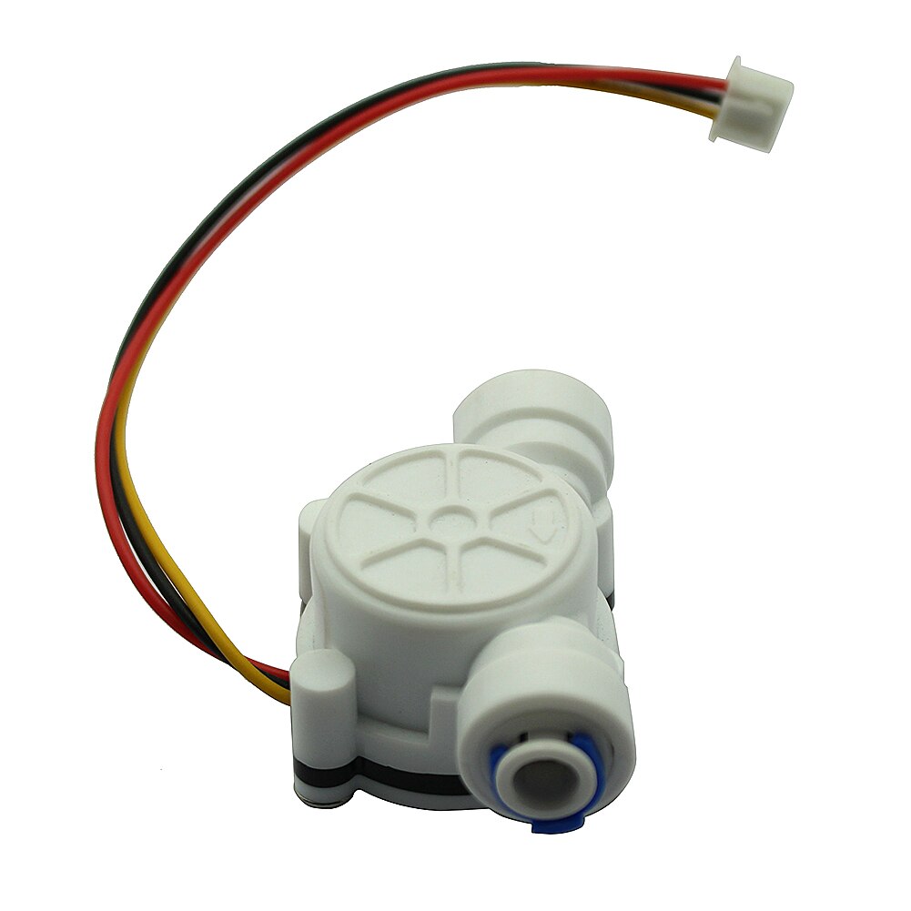 G1/4" PE Water Meter Water Flow Sensor DN6 High Precision Water Dispenser Coffee Machine Flowmeter