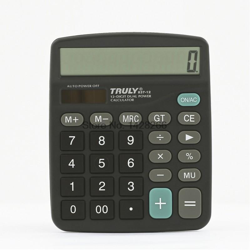 TRULY authentic 837-12 electronic calculator big screen big button classic computer: Default Title