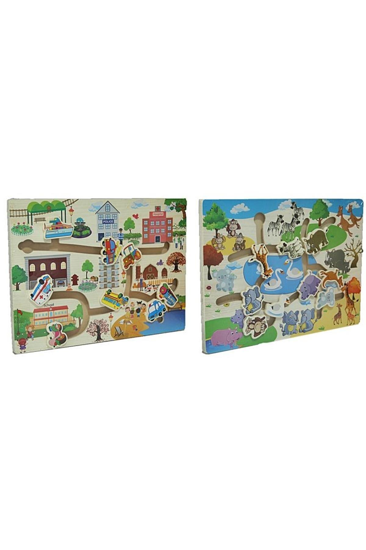 Wood Scroll Puzzle