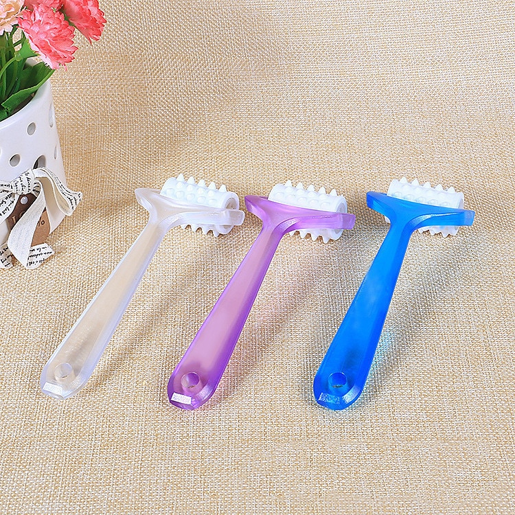 Rouleau masseur Anti-Cellulite, 3 pièces, outil de lifting du visage, contrôle des graisses, appareil de massage pour les jambes, ventre, cou et fesses