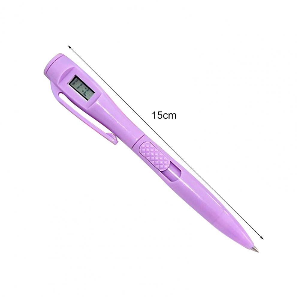 Digitaluhr-Stift, leichtes Clip, Kunststoff, elektronischer Stift zum Schreiben, Spezial-Kugelschreiber, elektronischer Uhren-Teststift