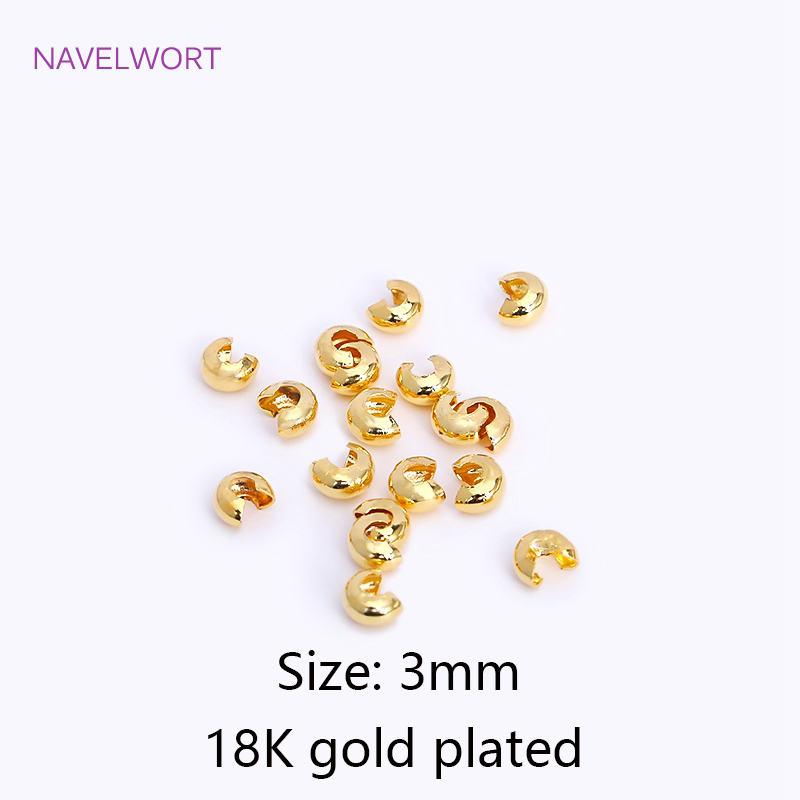 18k banhado a ouro aberto friso contas cobre listra de bronze friso final contas rolha diy artesanato artesanal acessórios para jóias: M / Branco