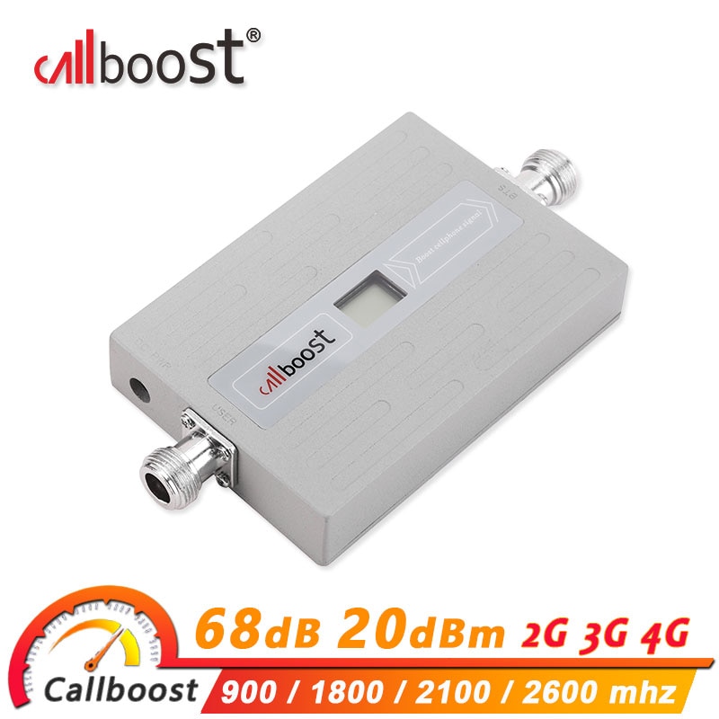 Callboost Gsm 900 1800 2100 Signaal Versterker Gsm Cellulaire Versterker 2G 3G 4G Repeater 4G Lte 2600 Cellulaire Mobiele Signaal Booster