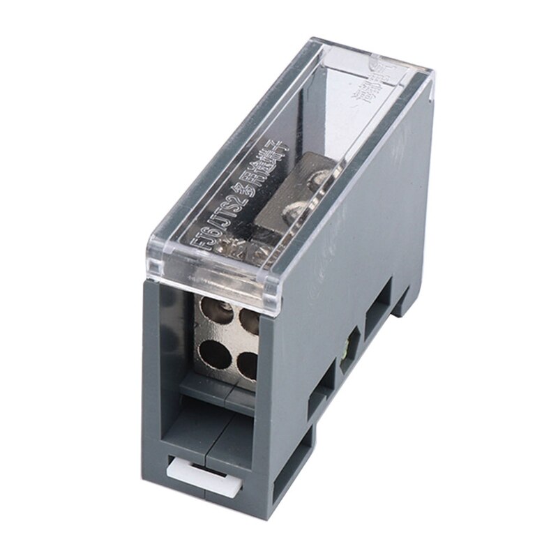 Multi-purpose Din Rail Terminal Block 1 in Multiple out Universal Power Junction Box Wire Connector for Circuit Breaker Y5GB: 4-150A