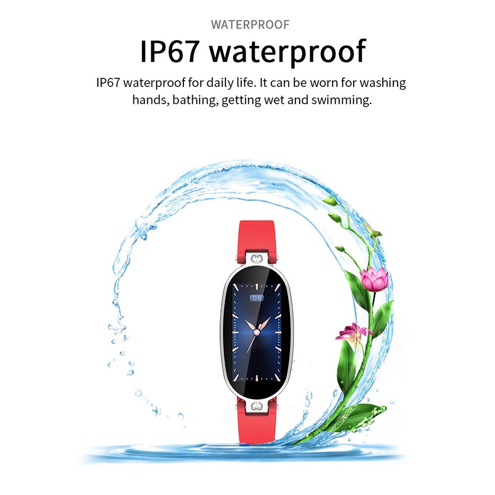 B79 Female Smart Bracelet Fitness Tracker PPG ECG Blood Pressure Double Heart Rate Sleep Monitoring Call Reminder PK S3 S3pro