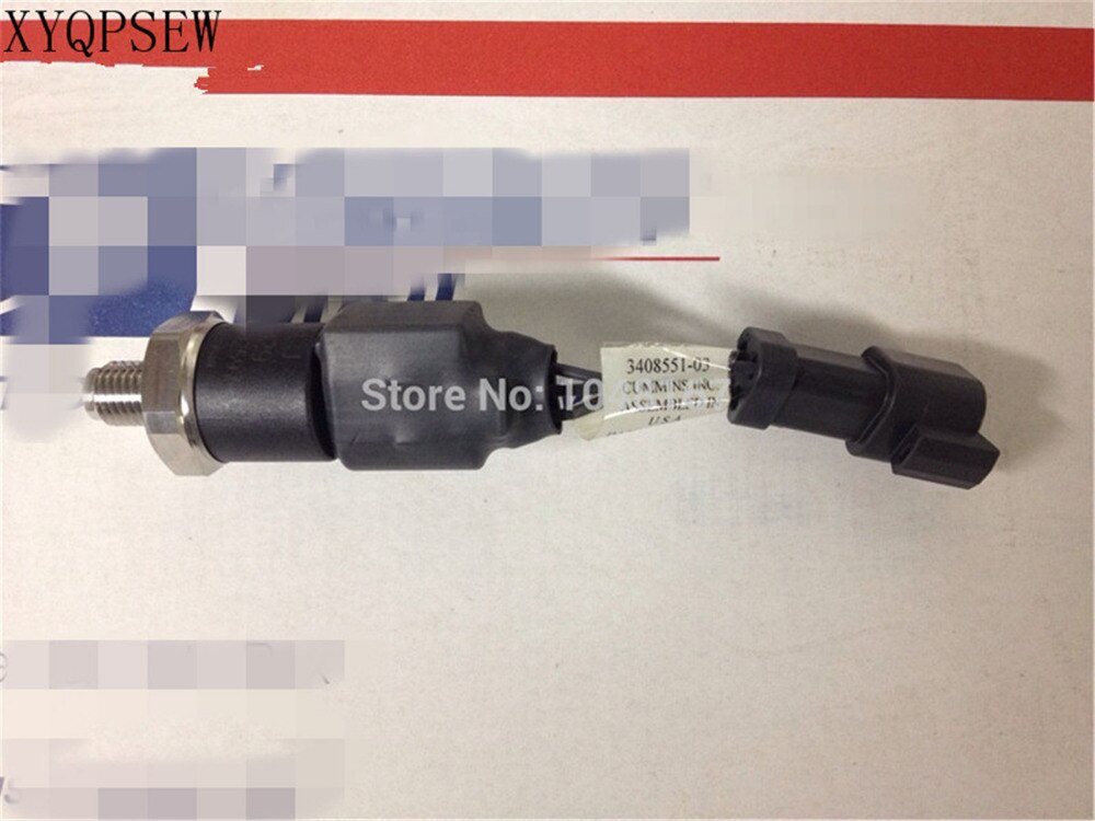 XYQPSEW para Cummins 4009829 sensor de presión de combustible ISCE 3408551-03
