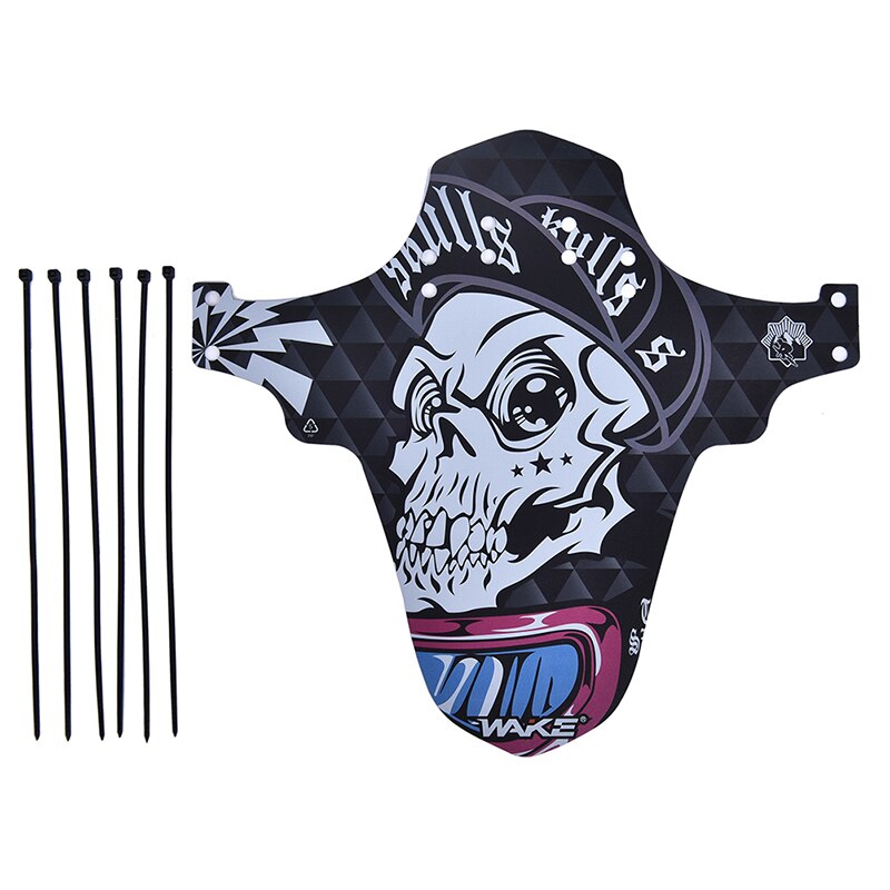 1 set voor- en achterspatborden voor fietsen, racefietsen, mountainbikes, spatborden, gereedschap: P4