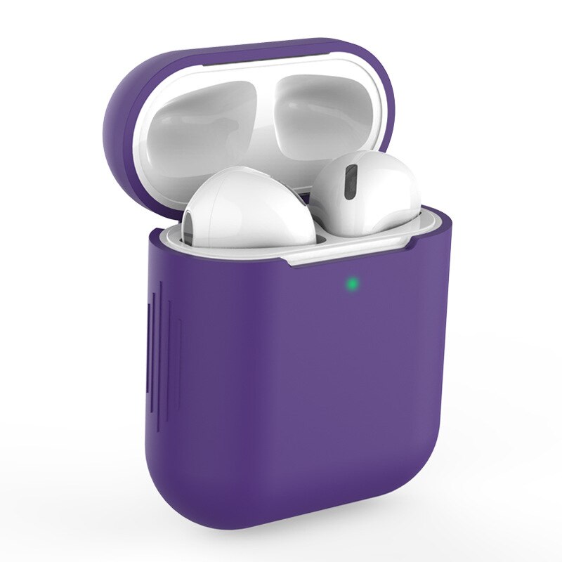 Odporne na wstrząsy silikonowe etui do Apple Airpods 1/2 ochronna bezprzewodowa słuchawka Bluetooth pokrywa do Airpods 1/2 etui z funkcją ładowania torby: 17
