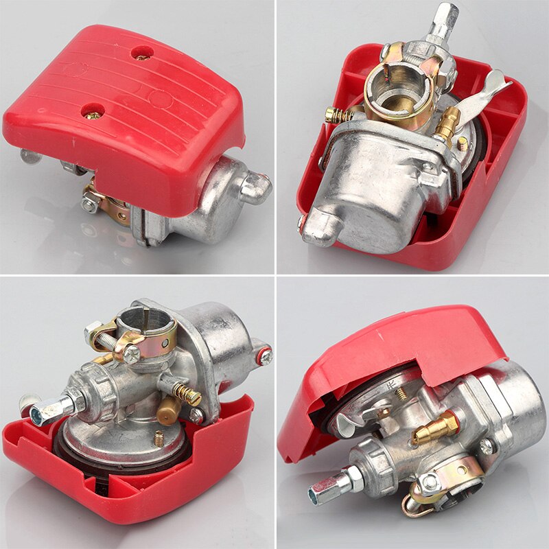 Pieza de carburador a estrenar, piezas de accesorios de carburador de alta velocidad para bicicletas motorizadas de motor de 49cc 60cc 66cc 80cc