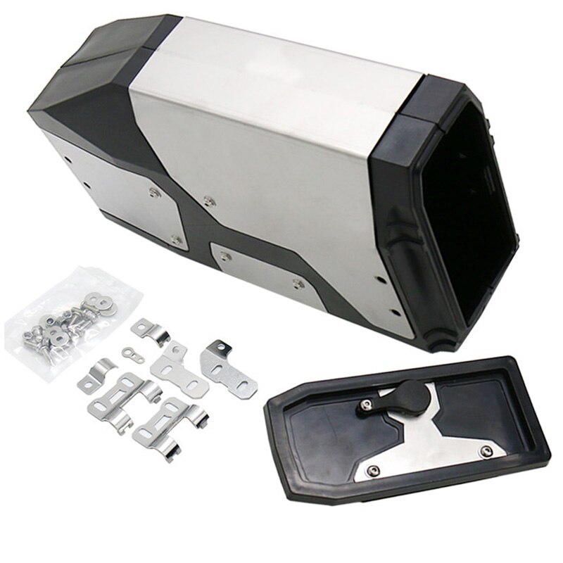 Big ! Tool Box For BMW r1250gs r1200gs lc & adv Adventure all years for BMW r 1200 gs Left Side Bracket Aluminum box: Default Title