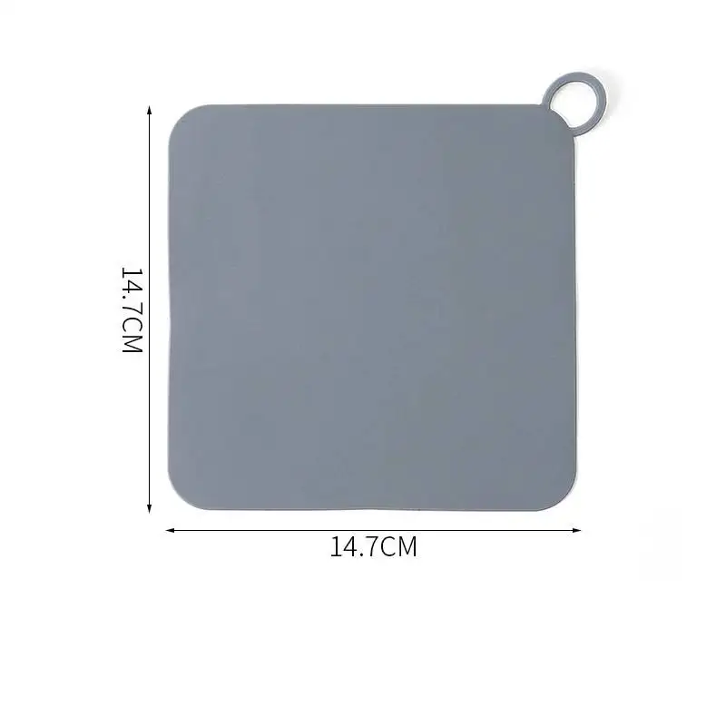 Couvercle de vidange de douche en Silicone, tapis Anti-odeur, bouchon de baignoire de douche, bouchon de vidange en Gel de silice pour baignoire, cuisine, blanchisserie: vert clair