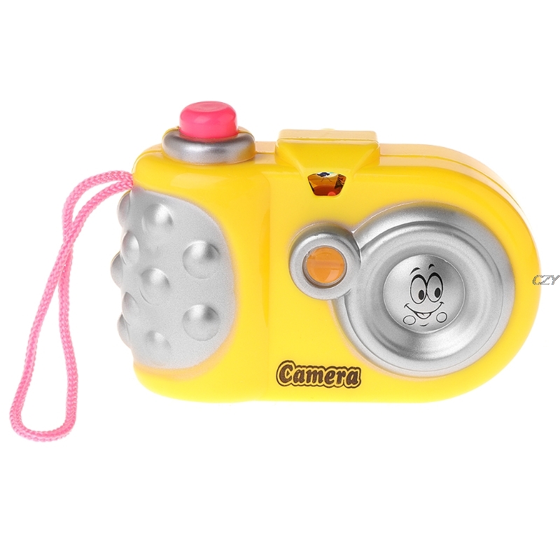 Caleidoscoop Simulatie Camera Vorm Led Light Kinderen Educatief Speelgoed Kids Kleur Willekeurige Levering Kerstcadeaus