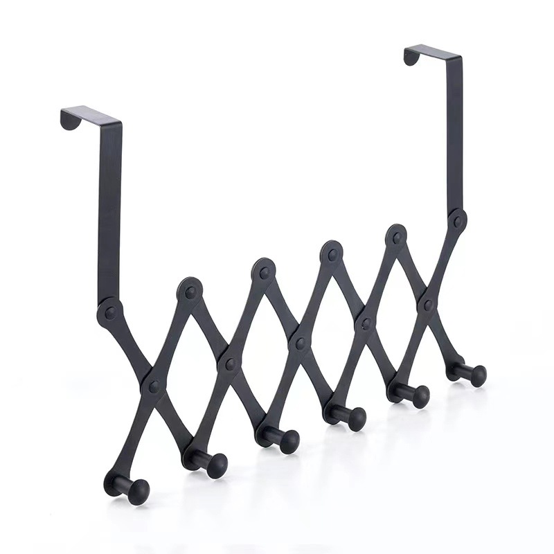 Stainless Steel Door Behind The Hook Rack Coat Hat Storage Organize Key Holder Wall Door Hangers Hat Organizer
