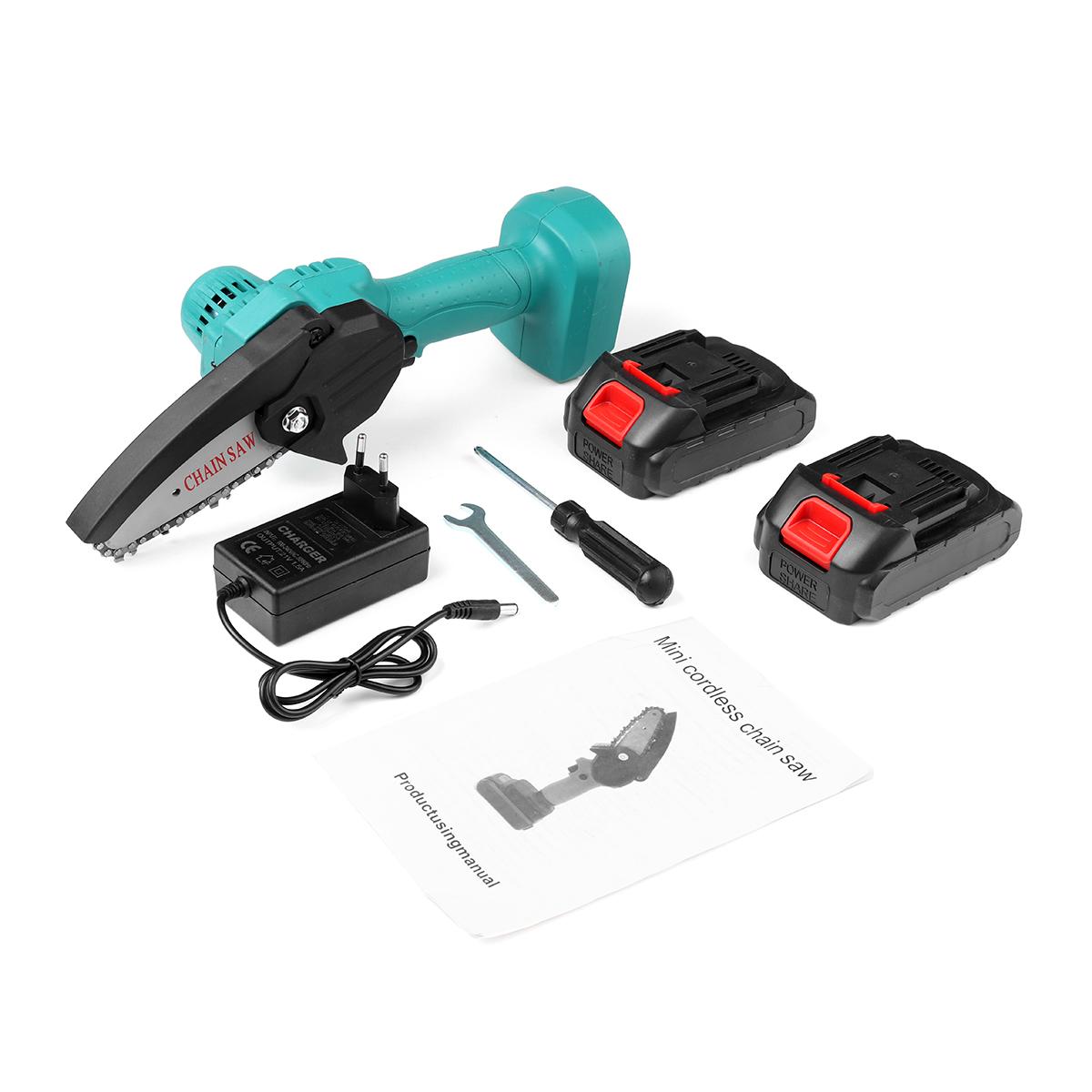 1500W 168VF Electric Pruning Saw Electric Saw Woodworking Electric Saw Garden Logging Mini Electric Chain Saw For Makita Battery