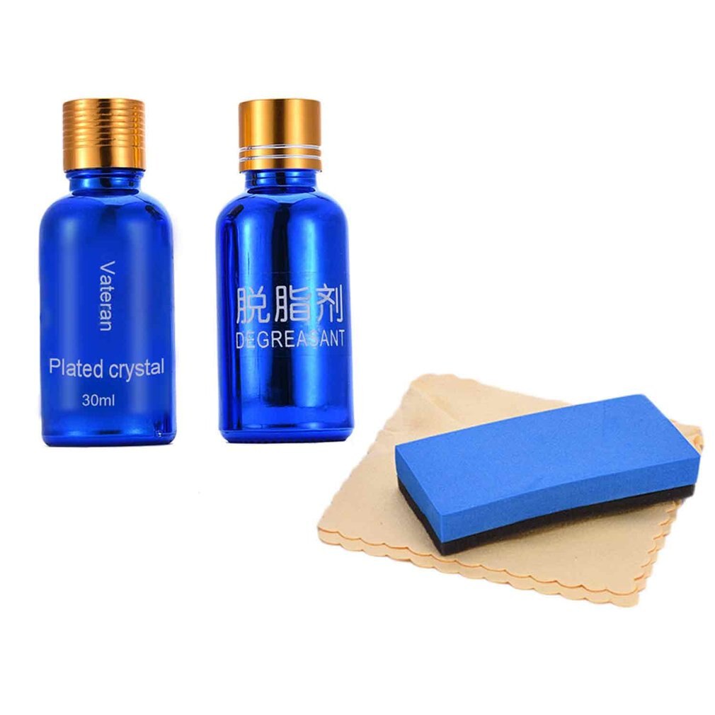 9H 30ml Hardness Car Liquid Ceramic Coating Super Hydrophobic Glass Coating Anti-scratch Polish Coating With Degreasing Agent