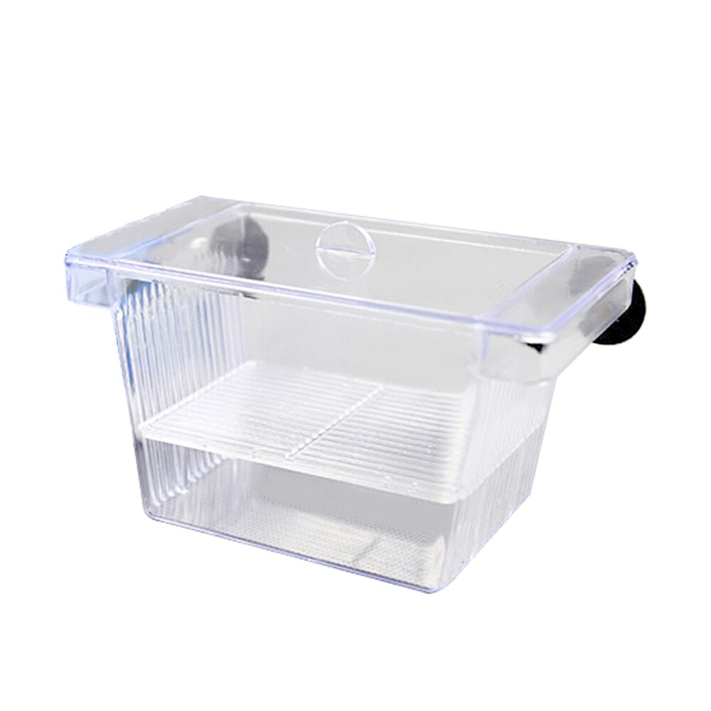 Aquarium Fish Breeding Breeder Box Fish Hatchery Isolation Fish Tank Incubator Box Aquarium Double-deck Self Floating Incubator