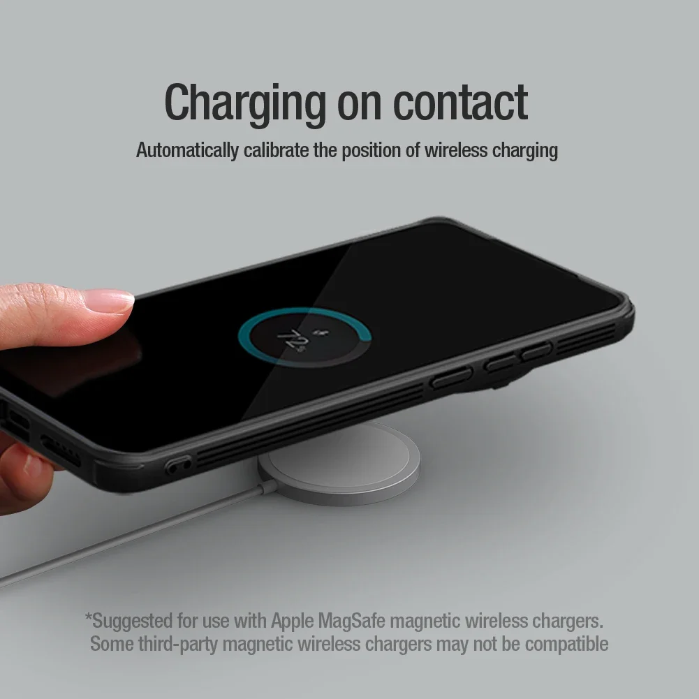 NILLKIN voor Vivo X200 Ultra / X200 Pro / X200 Pro mini 5G case Magnetische Magsafe Opladen Adapt Lens camera Bescherming Achterkant