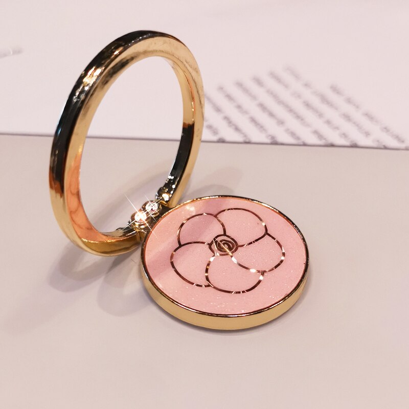 Diamantring mobiltelefon holder metal ring mobiltelefon holder velegnet til iphone huawei samsung universal stander: 03