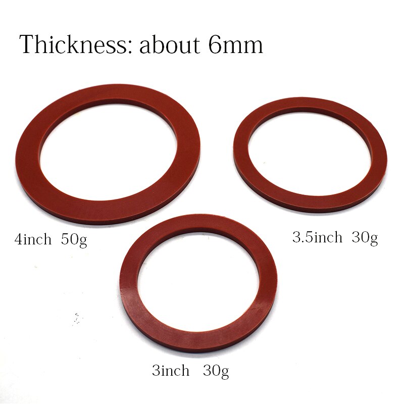 1 sztuk silikonowe uszczelki wysokiej temperatura odlewania uszczelka robić odlewarka 3/3.5/4/6/7 cal biżuteria akcesoria zrób do Sama