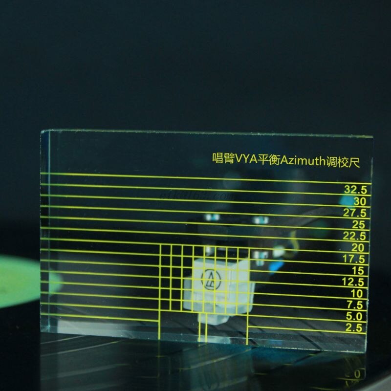 LP lecteur de disque vinyle mesure Phono Tonearm LP azimut réglage VTA/cartouche Balance règle avec sac de rangement