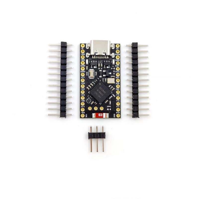 Placa de desarrollo NRF52840 Supermini Compatible con Nice! Gestión de carga Bluetooth Nano V2.0: Default Title