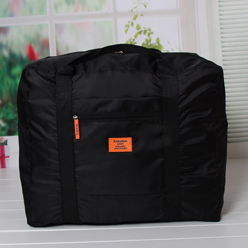 Sac de voyage pliable de grande capacité sac de rangement de voyage Portable pochette de bagage pliante en Polyester imperméable: a