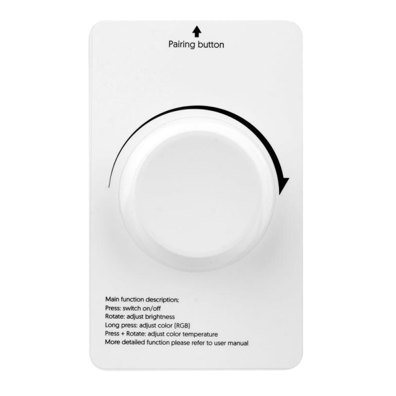 Tuya smart home bluetooth bulb remote control support switch control brightness switch color Smart LED Bulb Controller: 01