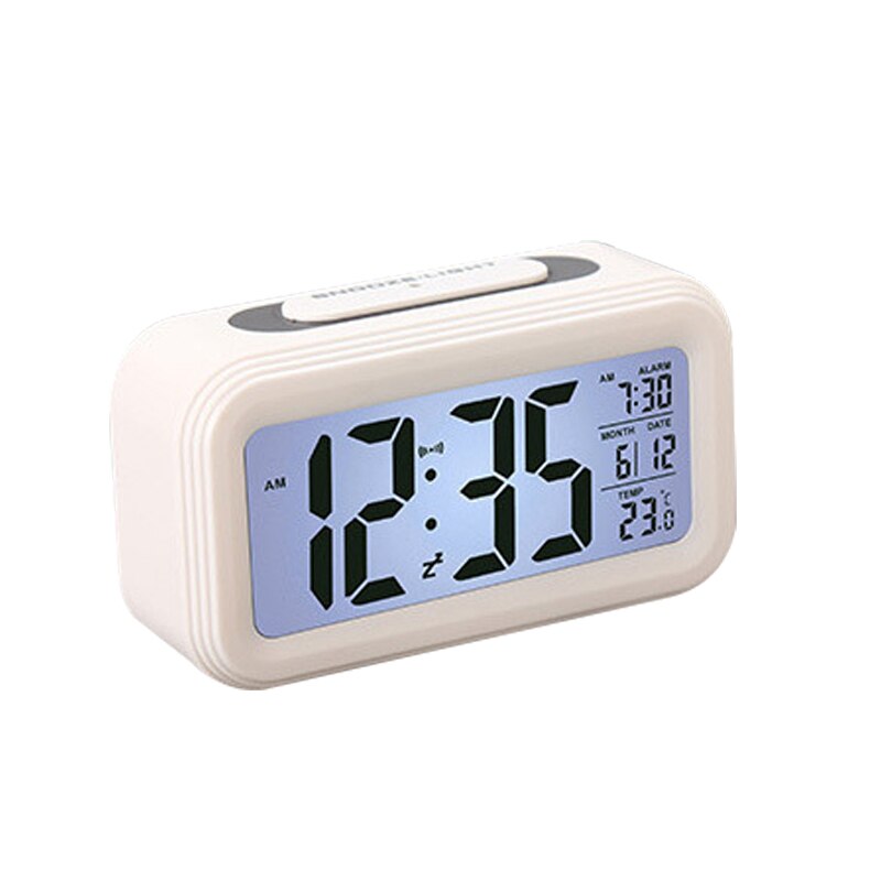 Projector Digital Alarm Clock Desktop Clock With Time Projection Clock Multi-Function Weather Calendar Time Watch Temperature