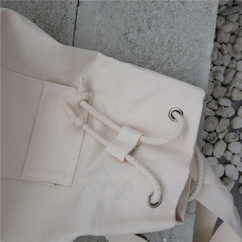 Koreanischer beutel mit kordelzug für damen, schultertasche, lässige umhängetasche aus Segeltuch, Bote Tasche für damen, schultasche, bolsa feminin