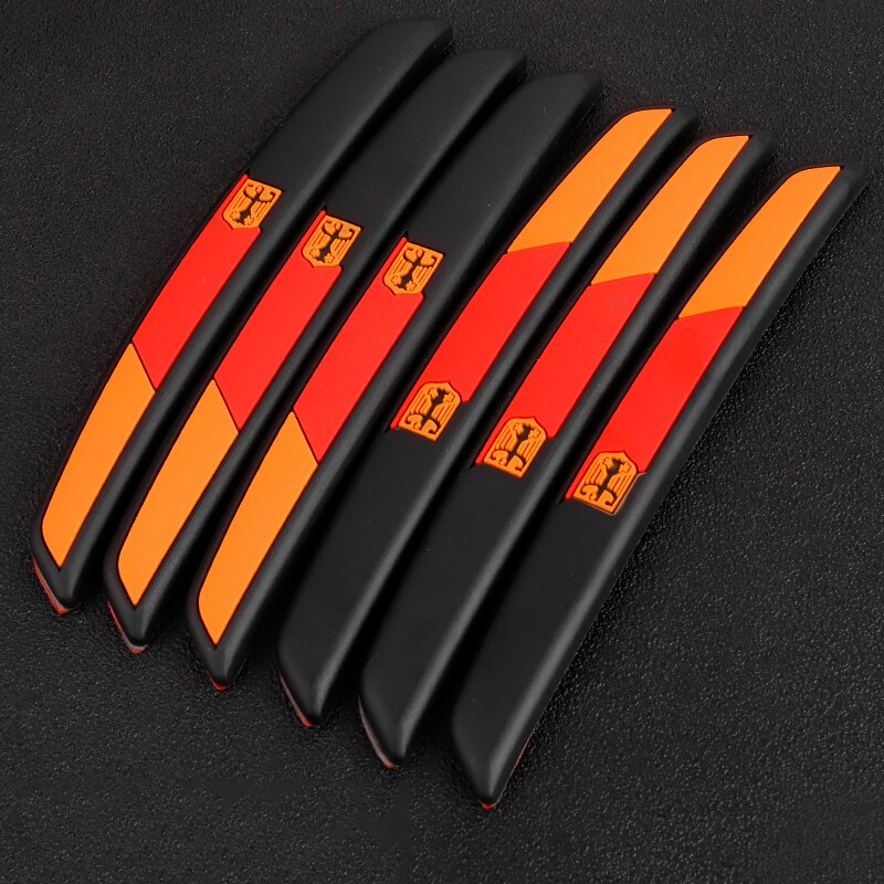 Protector de puerta de coche, 6 uds., para Borde de esquina, Protector de protección de moldura embellecedora, Protector de rayas, barra de Tope de puerta de coche: 14