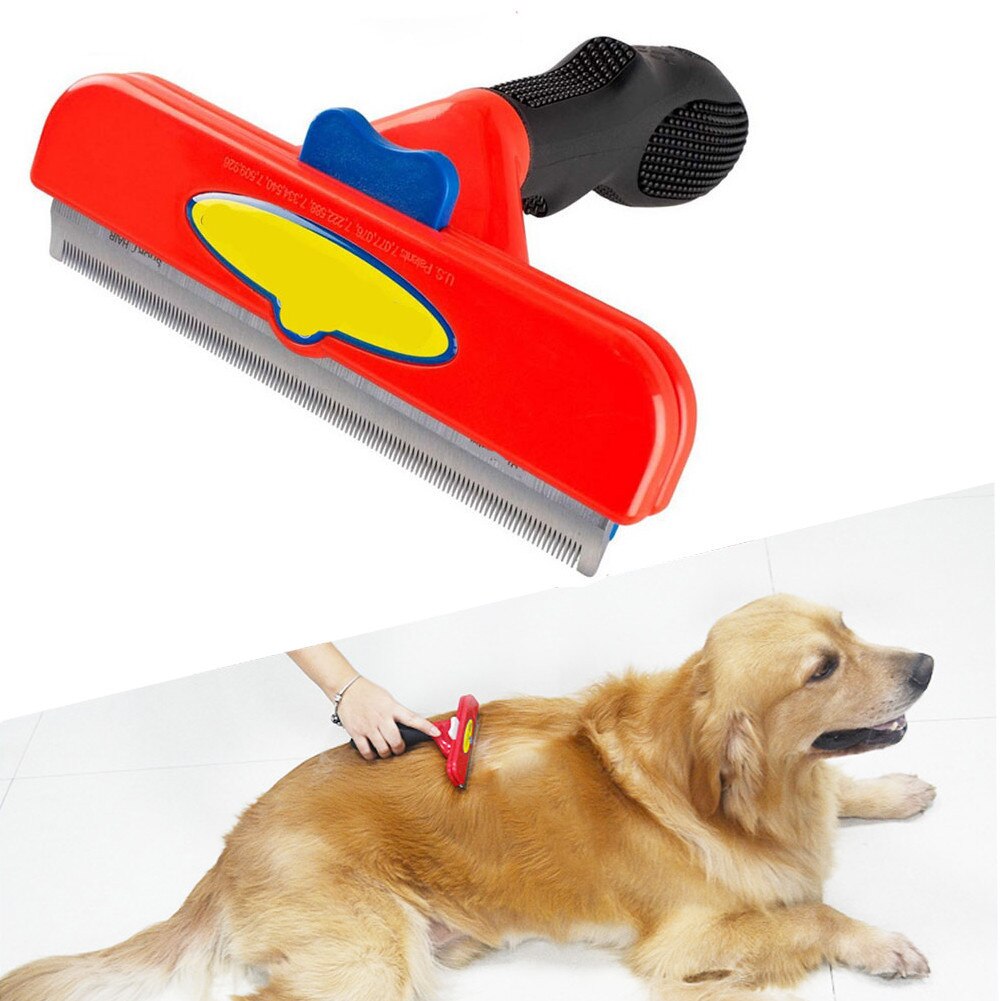 Peignes pour animaux domestiques, brosse à poils de chiens et de chats, outils de toilettage, avec fixation détachable, peigne pour chien et chat