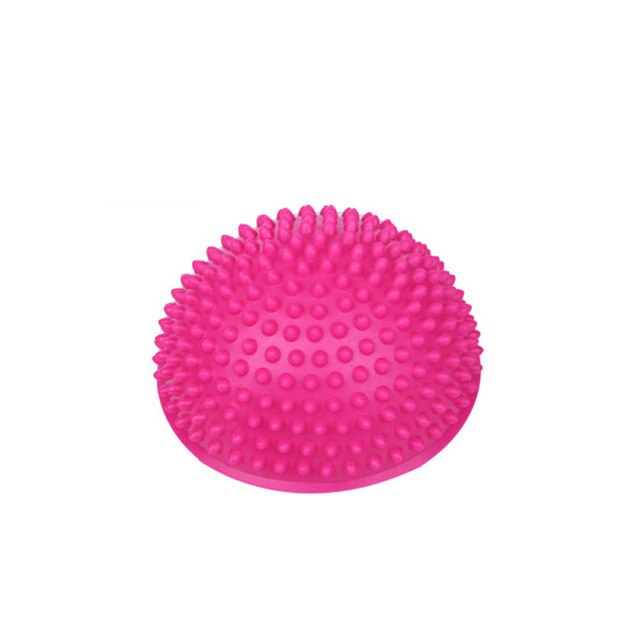 Yoga Half Ball Stepping Stones Outdoor Toys Indoor Games for Kids Sport Balance Hemisphere Massage Ball Outdoor Fun Sports: B Pink