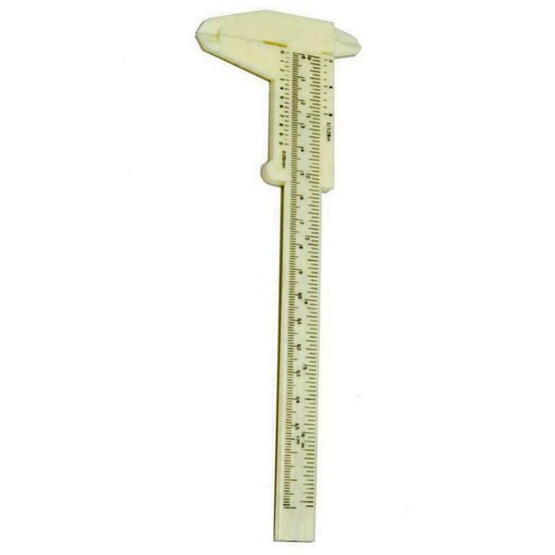 1Pcs Handige Schuifmaat Lichtgewicht Gauge Meten Draagbare Plastic Schuifmaat Nauwkeurigheid 0.05Mm Meetinstrument