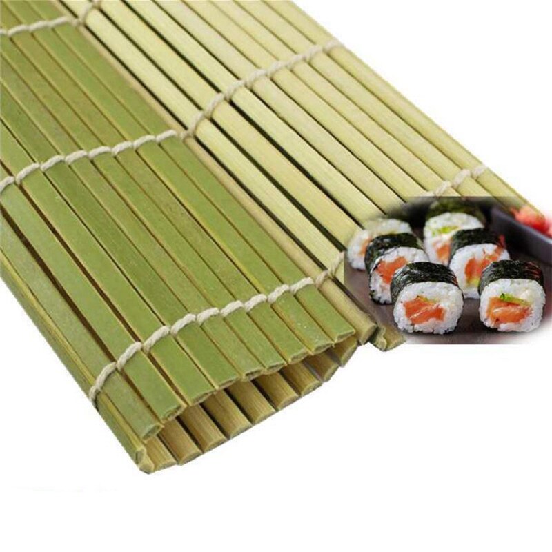 Sushi Rollen Rolle Bambus DIY Sushi matt Onigiri Reis Rolle Hand Hersteller Sushi Werkzeuge Küche Japanischen Lebensmittel Beto Küche Werkzeuge