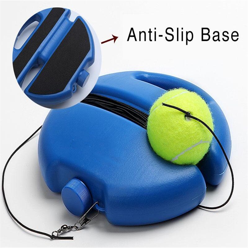 Zware Tennis Trainer Tool Zelf-Studie Oefening Indoor Oefening Elastische Touw Bal Sparring Apparaat Rebound Bal Training