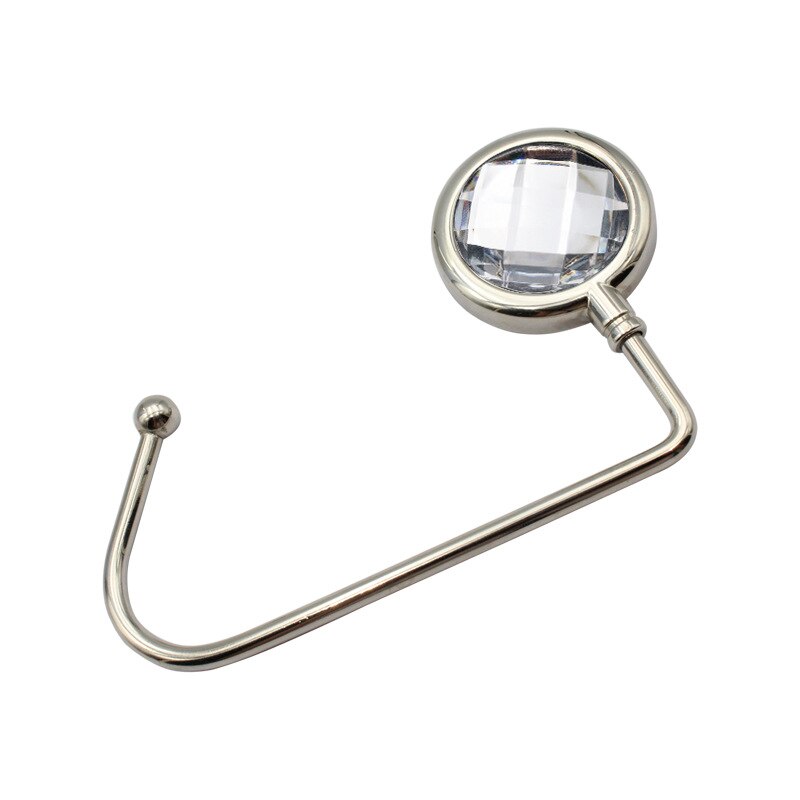 Cintre pratique de Table en alliage de Zinc, décoratif léger, multifonction, pour la maison, crochet antidérapant permettant de gagner de l'espace, droit: 0002