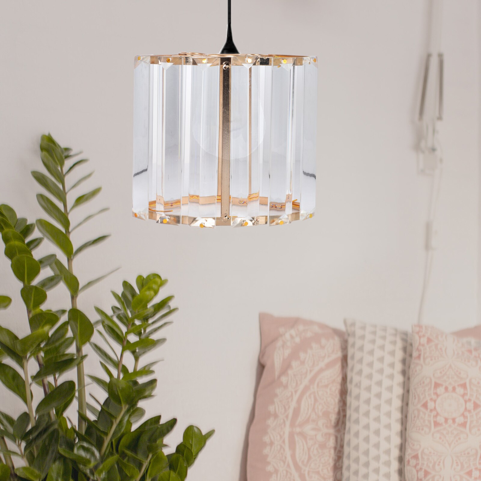 3pcs Stylish Ceiling Light Cover Ceiling Light Protector Square Lampshade