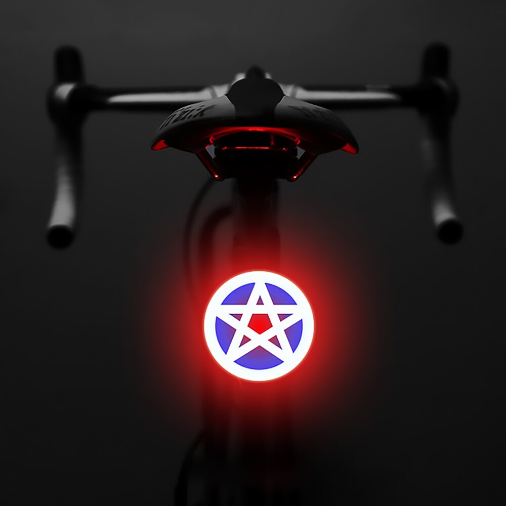 USB Charge Flashlight For Bicycle Light Led Bike Flash Taillight Cycling Night Warning Lights Cyling Lamp Multi Lighting Modes: 05