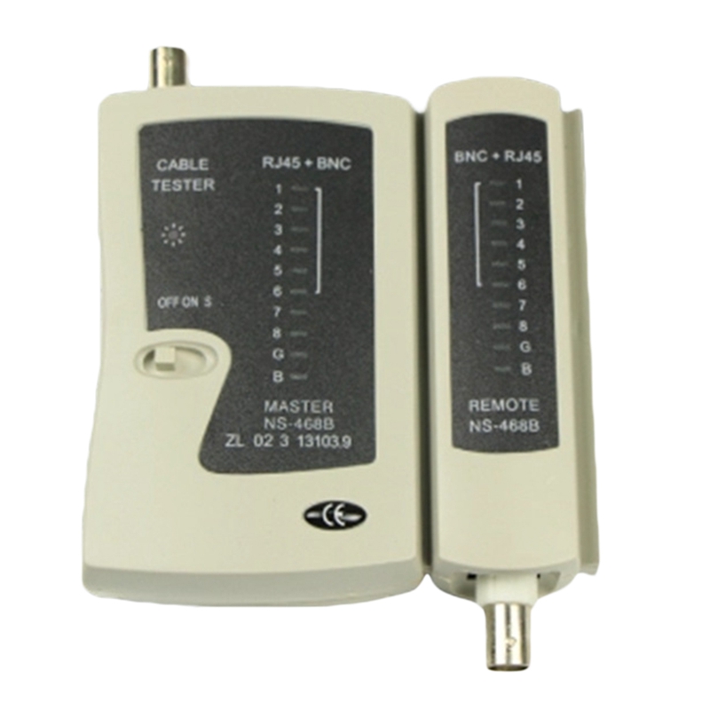 Netwerk Kabel Ethernet Tester LAN RJ45 BNC Test Tool Coax Signaal Lan Tester