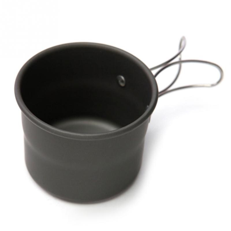 Taza plegable de aleación de aluminio para exteriores, taza portátil para acampar, café, té, para Picnic, novedad de: Default Title