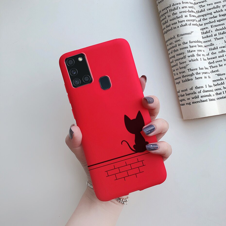 Hoesje voor samsung galaxy  a20s hoesje tpu siliconen hoesje voor samsung  a20s a207f a 20s a20 20 s a207 telefoon achterkant hoesje