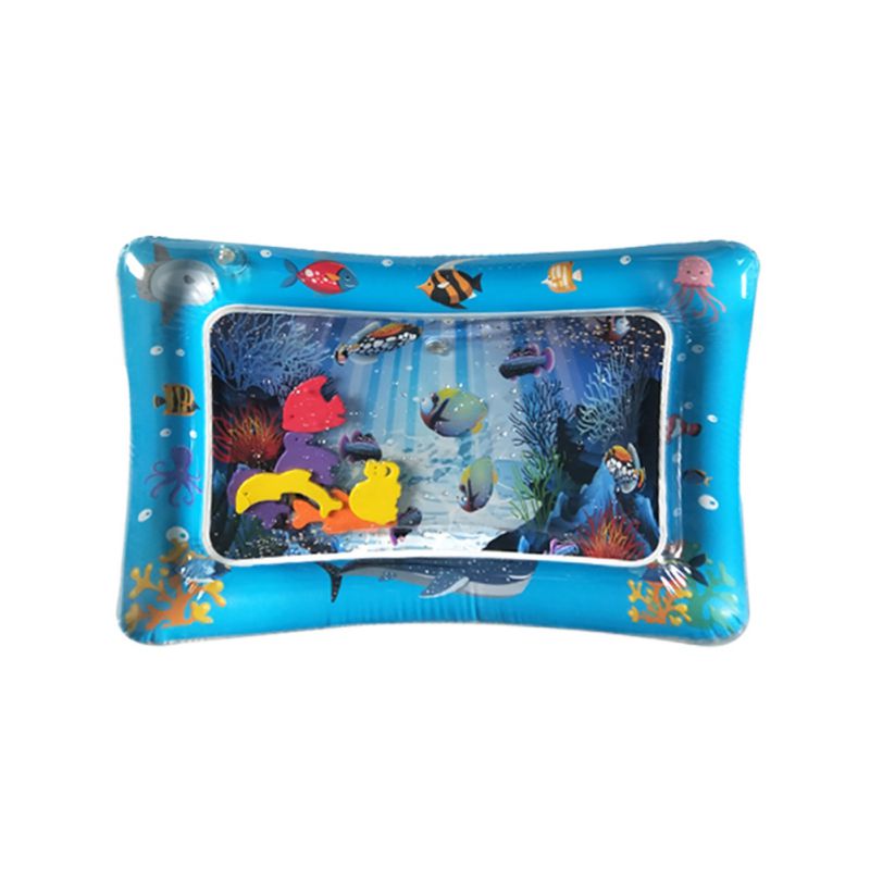 Kids Baby Opblaasbare Water Speelkleed Peuter Plezier Tummy Tijd Spelen Activiteit Center
