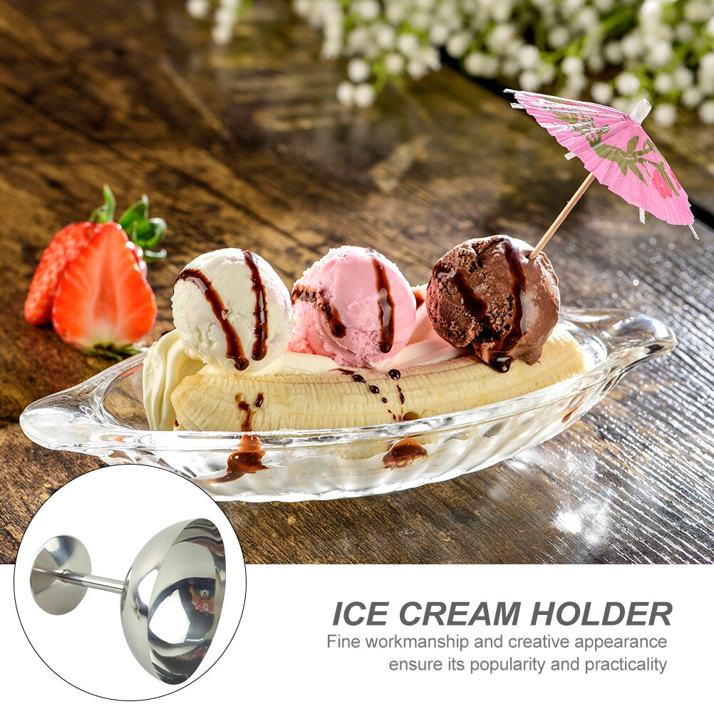 Stainless Steel Cup Milkshake Holder Ice Cream Cup Desserts Holder Party Cup